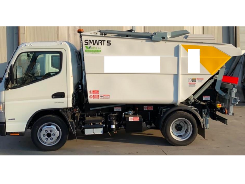 mini compattatore giolito fuso canter raccolta rifiuti safetrucks