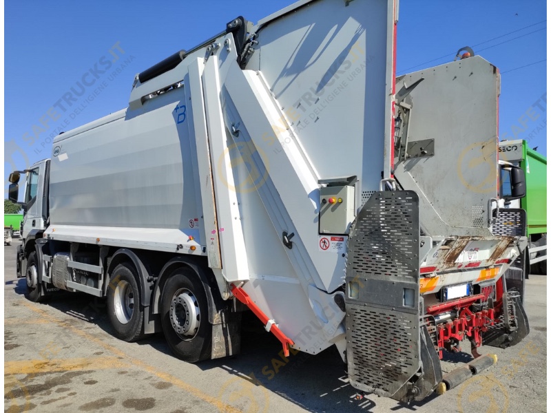 SCHEDA TECNICA OMB legend raccolta rifiuti camion compattatore 