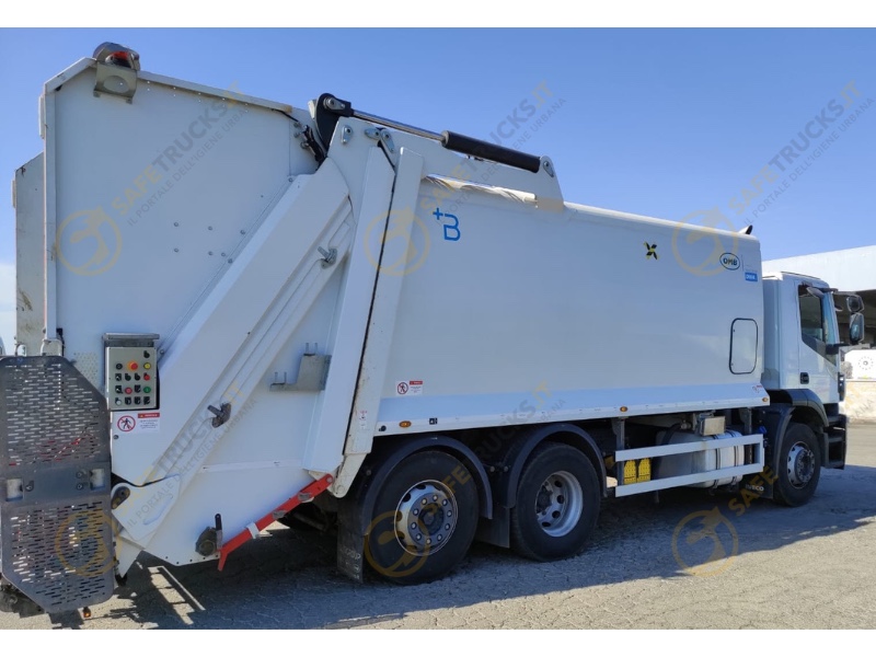 SCHEDA TECNICA OMB legend raccolta rifiuti camion compattatore 