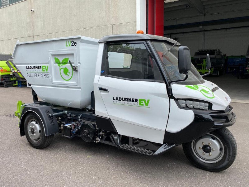 satellite con vasca ladurner elettrico Wuzheng 3MX camion raccolta rifiuti scheda tecnica
