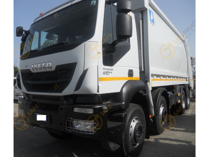 SCHEDA TECNICA coseco iveco TRAKKER euro 6 camion rifiuti raccolta compattatore rsu trasporto portata 4 assi