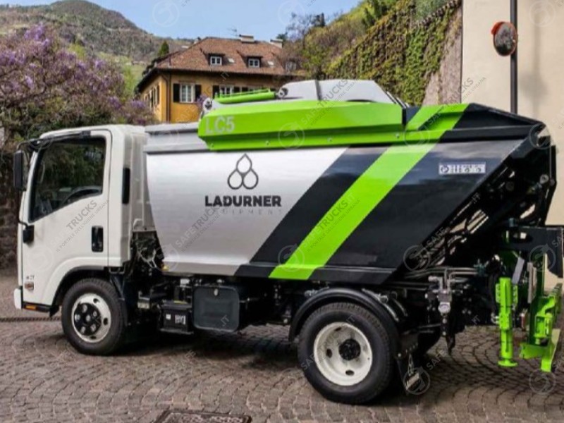 ladurner mini compattatore raccolta rifiuti LC5 MITSUBISHI camion rifiuti scheda tecnica prezzo acquisto nuovo 