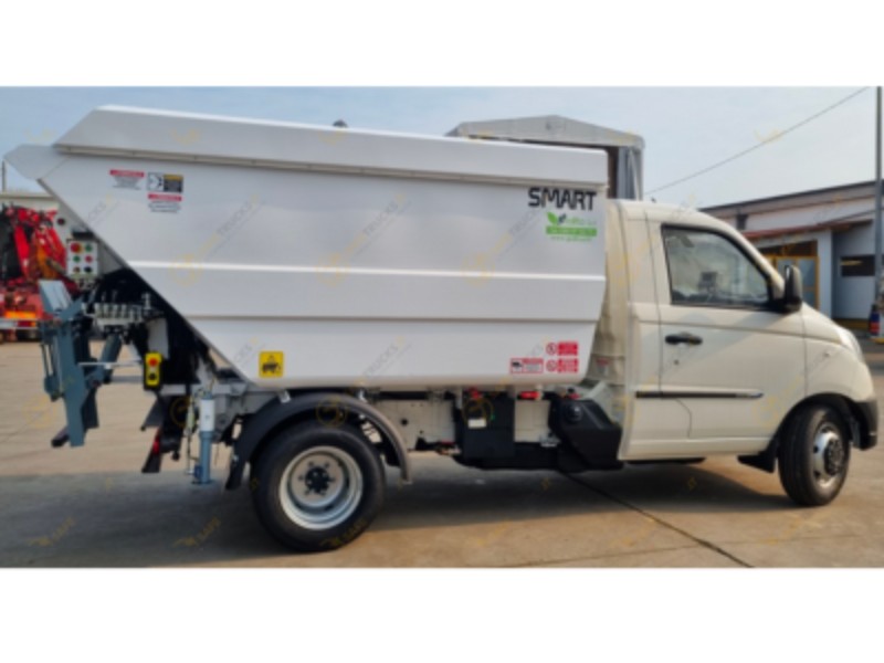 scheda tecnica mini compattatore giolito smart 3 camion raccolta rifiuti nuvo portata kg offerta spazzatura acquisto 