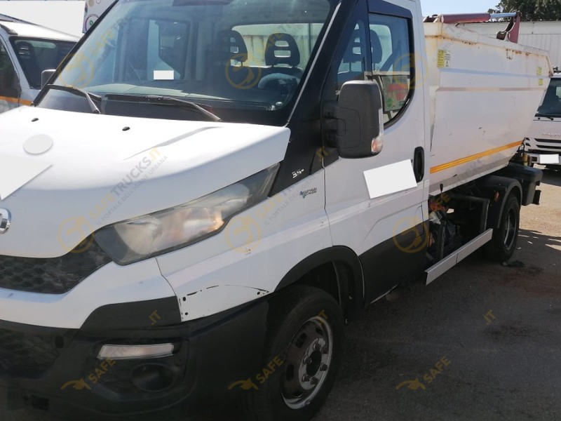 scheda tecnica iveco daily eco service mini compattatore camion raccolta rifiuti soldi urbani quintali usato euro metano
