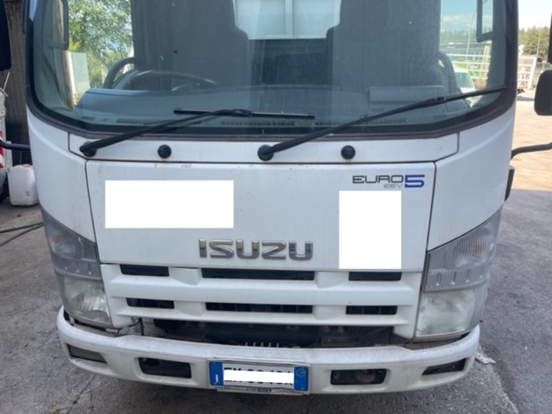 scheda tecnica mazzocchia ministarb camion compattatore rifiuti isuzu 50 quintali