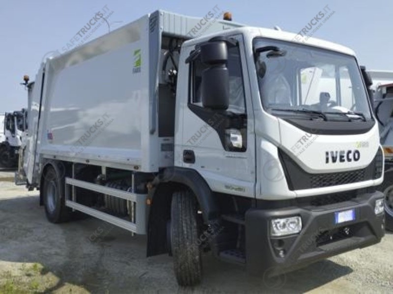 IVECO strlis camion rifiuti compattatore passo safetrucks farid zoeller IVECO EUROCARGO 180 cassonetti