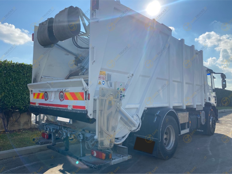 scheda tecnica farid industrie zoeller group modello pn15 camion raccolta rifiuti monoscocca ribaltabile iveco 180