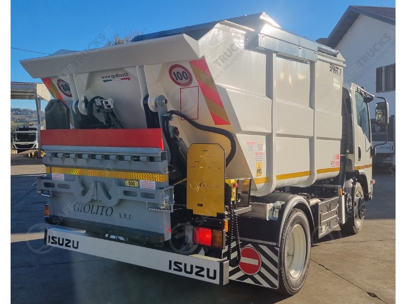 mini compattatore giolito ISUZU raccolta rifiuti safetrucks autocarro