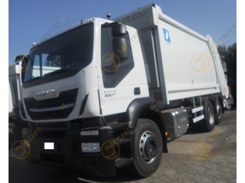 SCHEDA TECNICA coseco k6 iveco magirus euro 6 camion rifiuti raccolta compattatore rsu trasporto portata 