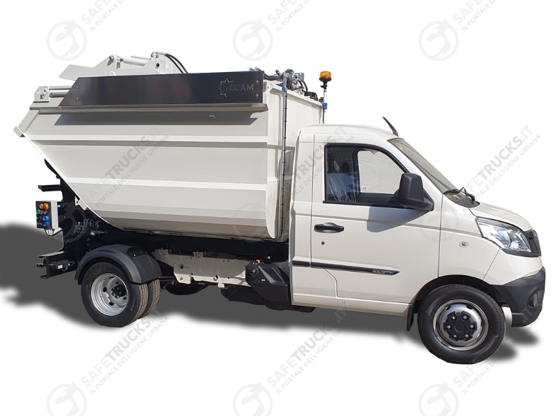scheda tecnica PIAGGIO PORTER NP6 TW P.3.000 gemellato Tecam C4,5 compattatore RSU rifiuti camion